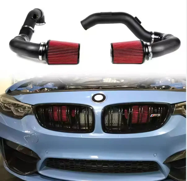 Front Mount Intake for BMW S55 2015-2019 BMW F80 M3 F82 M4 F87 M2 S55 Cold Air Intake-0